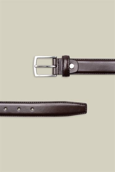 BELT 30MM DK BROWN