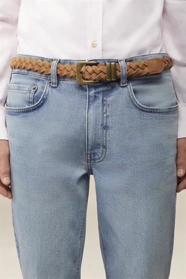 BELT 30MM COGNAC