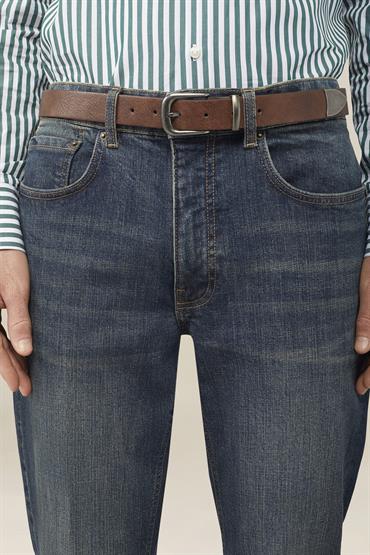 BELT 30MM DK BROWN