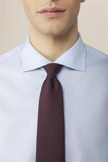 SOLID COLOUR TIE 148X6,5X4,5CM BORDEAUX