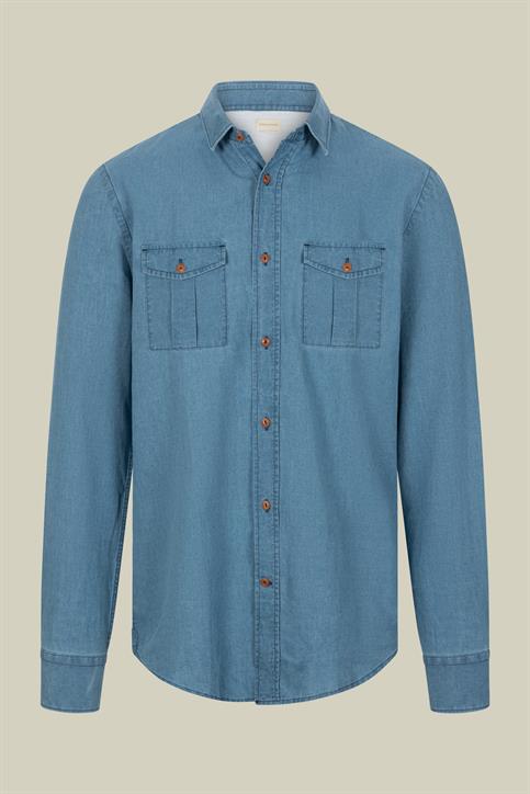 CLASSIC COLLAR CHEST POCKETS SHIRTS