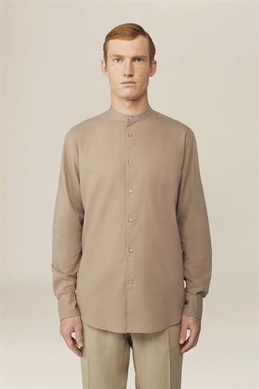 MAO COLLAR BEIGE