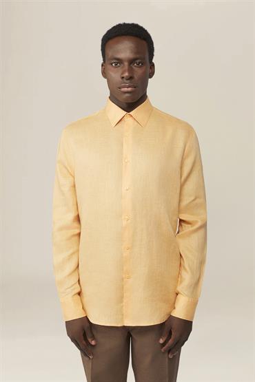 CLASSIC COLLAR SHIRT APRICOT