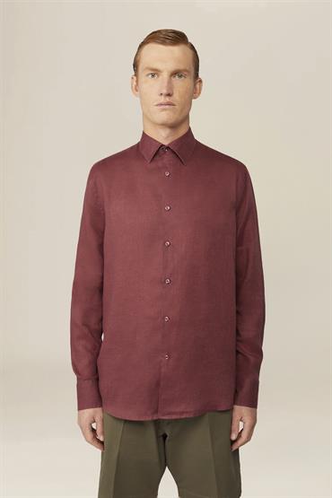 CLASSIC COLLAR SHIRT WINE