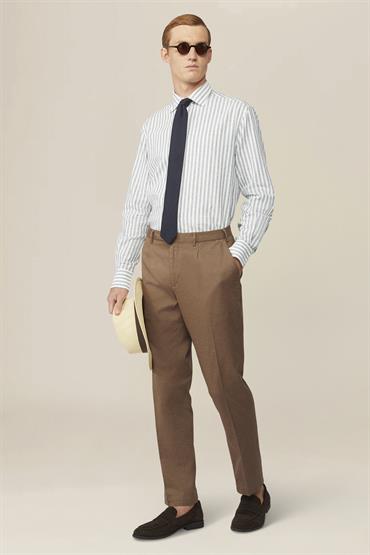 FRENCH COLLAR BACK CARRÈ SHIRT