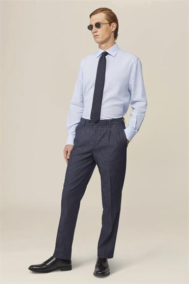 FRENCH COLLAR BACK CARRÈ SHIRT