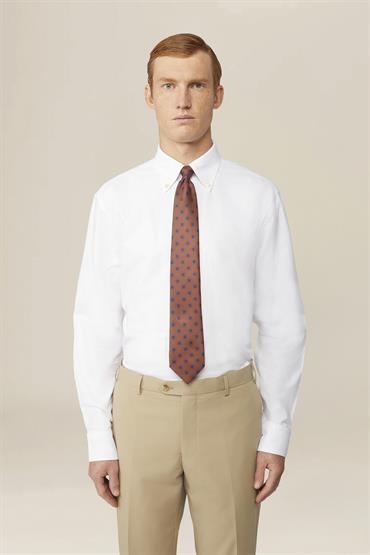 BUTTON DOWN COLLAR WHITE