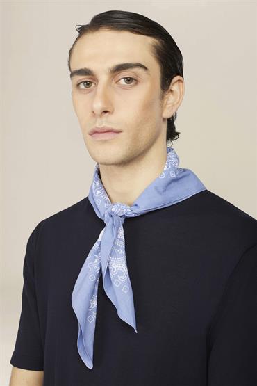 FOULARD 70X70CM CERULEAN