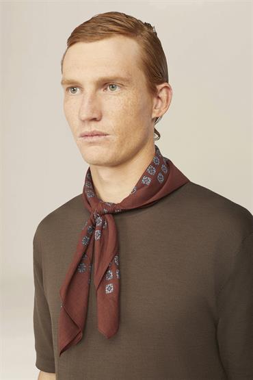 FOULARD 70X70CM BRONZE