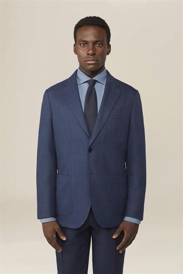 SINGLE BREASTED BLAZER BLUE