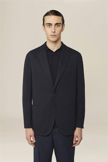 SINGLE BREASTED JACKET BLUE