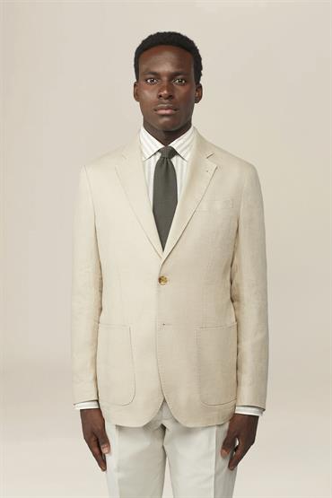 SINGLE BREASTED JACKET SAND