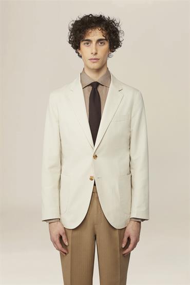 SINGLE BREASTED JACKET SAND