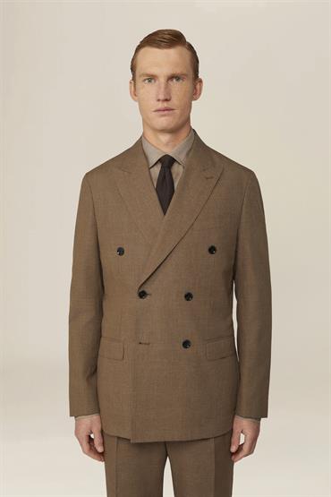 DOUBLE BREASTED JACKET BEIGE