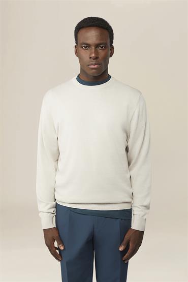 BASIC KNIT ROUNDNECK ICE