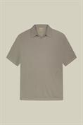KNITTED POLO S/S DERBY COLLAR