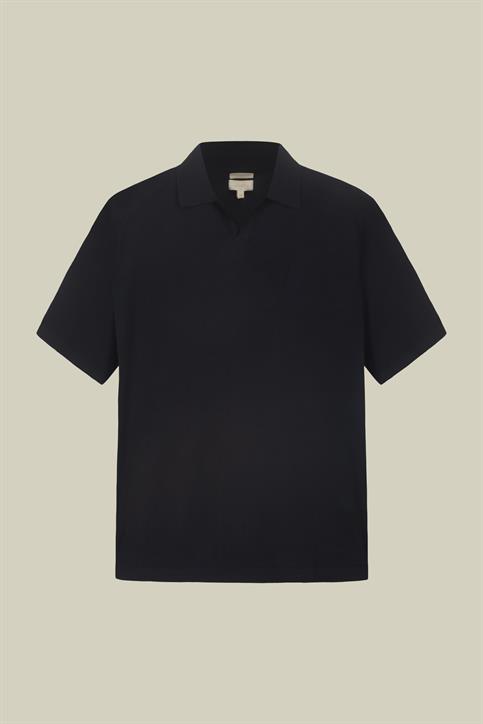 KNITTED POLO DERBY COLLAR S/S