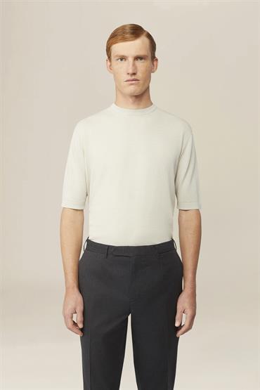 KNITTED T-SHIRT S/S ICE