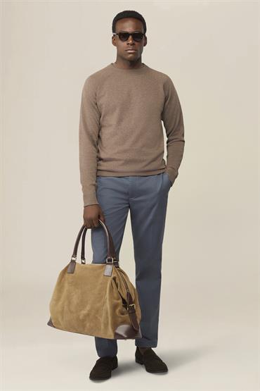 BASIC CHINO CERULEAN