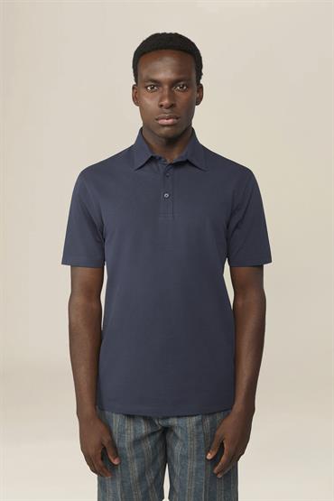 SHORT SLEEVES POLO DK BLUE