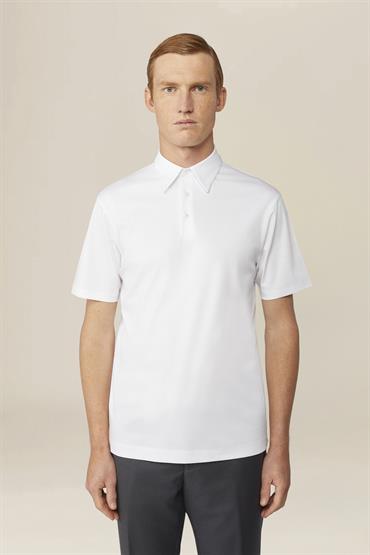 SHORT SLEEVES POLO WHITE
