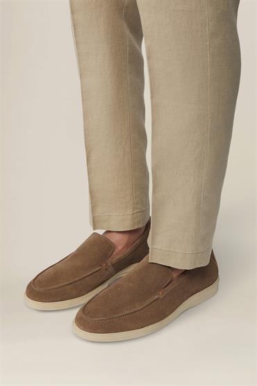LOAFER COW SUEDE SAND