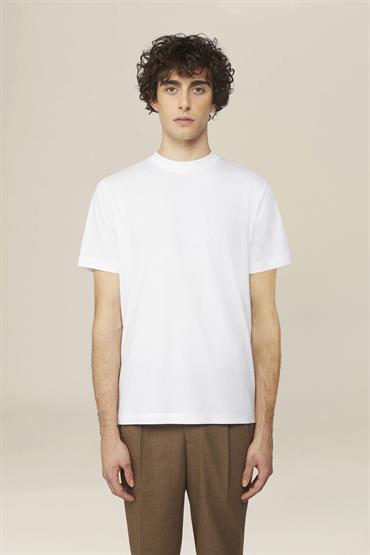 HIGH NECK T-SHIRT WHITE